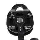 25KN Hauling Pulley for 8mm-12mm Rock Climbing Rope with Cam Process Clamp