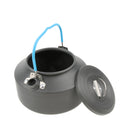 4Pcs Lightweight Non-stick Outdoor Camping Hiking Cookware Backpacking Cooking Picnic Pot Pan Tea kettle Set
