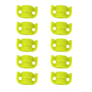 10pcs Plastic Archery Bowfishing Safety Slider for Fishing Arrow Shafts Outer Diameter 8mm