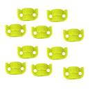 10pcs Plastic Archery Bowfishing Safety Slider for Fishing Arrow Shafts Outer Diameter 8mm