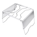 Camping Foldable Burner Stove Stand Rack Cooking Grill Pot Bracket Holder