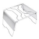 Camping Foldable Burner Stove Stand Rack Cooking Grill Pot Bracket Holder