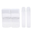6 Pcs Outdoor Camping BBQ Spice Jars Condiment Storage Bottles with Hand Bag Fishing Travel Picnic