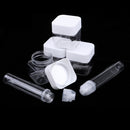 6 Pcs Outdoor Camping BBQ Spice Jars Condiment Storage Bottles with Hand Bag Fishing Travel Picnic