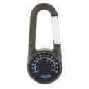 3 In 1 Multi Tool Carabiner Buckle w/ Compass Keyring Thermometer