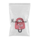 36KN Climbing Double Pulley Fall Protection Rescue Device For 7-13mm Rope