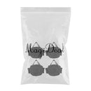 4PCS Round Umbrella Base Weight for Offset Cantilever Outdoor Patio Umbrella Stand Replacement Sand Bag