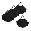 4PCS Round Umbrella Base Weight for Offset Cantilever Outdoor Patio Umbrella Stand Replacement Sand Bag