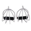 2Pcs New Stirrups Stainless Steel Safety Cage Bendy Horse Riding Equestrian