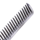 Steel Polished Currycomb Horse Pony Grooming Comb Tool equestrian accessories