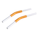 2 Pcs Aluminium Alloy Connector 130 Degrees Angled Pole for 8.5mm Tent Pole