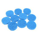 10 Pieces Non-woven Dish Washing Sponge Scrubbers Kitchen Cleaning Tool Blue, Lightweight and Portable