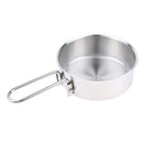 Portable Camping Pot Set Cookware for Hiking Backpacking Lightweight Durable Stockpot with Storage Bag Outdoor Cook Equipment