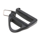 5 Pieces Plastic Webbing Buckle For 25mm Strap Outdoor Backpack Attachment