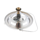 Stainless Steel Copper Camping Bottle Up Propane Stove For Flat Gas Tank