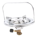 Stainless Steel Copper Camping Bottle Up Propane Stove For Flat Gas Tank