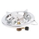 Stainless Steel Copper Camping Bottle Up Propane Stove For Flat Gas Tank