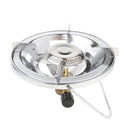 Stainless Steel Copper Camping Bottle Up Propane Stove For Flat Gas Tank