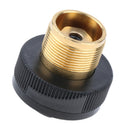 Outdoor Burner Conversion Head Gas Bottle Adapter Stove Connector Copper, Solid and Firm to Use