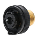 Outdoor Burner Conversion Head Gas Bottle Adapter Stove Connector Copper, Solid and Firm to Use