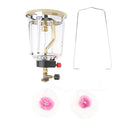 Outdoor Compact Single Mantle Propane Gas Lantern Camping Hiking Lamp Light