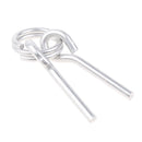 Aluminum Alloy AWNING TENT POLE RINGS with 2 PINS Camping Hiking Motorhome