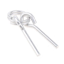 Aluminum Alloy AWNING TENT POLE RINGS with 2 PINS Camping Hiking Motorhome