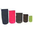 5Pcs Waterproof Drawstring Pouch Nylon Folding Sport Home Travel Cord Bag Storage Use