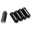 5pcs Flashlight Torch Lamp Light 3xAAA Spring Battery Holder Case Box Support Connect Adapter