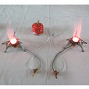106cm 2 Stage Hose Propane Regulator Adapter Connect Flat Gas Tank Camping Stove