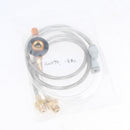 106cm 2 Stage Hose Propane Regulator Adapter Connect Flat Gas Tank Camping Stove