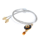 106cm 2 Stage Hose Propane Regulator Adapter Connect Flat Gas Tank Camping Stove