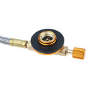 Camping Gas Stove Connection Valve Propane Cylinder Tank Hose Adapter 60cm