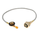 Camping Gas Stove Connection Valve Propane Cylinder Tank Hose Adapter 60cm