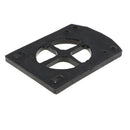 2 Pieces Black 5mm Skateboard Longboard Risers Shock Pad Skateboarding Tool