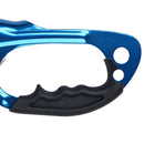 Tree Rock Climbing Right Hand Ascender Riser Equipment For 8-12mm Rope Blue