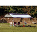 4 Pieces Sturdy Camping Tent Awning Pole Rod 32mm diameter / 110 inch length