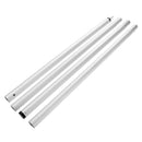 4 Pieces Sturdy Camping Tent Awning Pole Rod 32mm diameter / 110 inch length