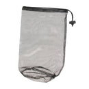 Polyester Mesh Bag, Drawstring Pouch, Lightweight Portable Stuff Sack for Laundry, Gym Clothes, Swimming, Camping, Hiking, Travel