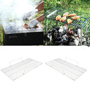 Stainless Steel BBQ Barbecue Rack Grill Tool for Fish Steak Meat Vegetable