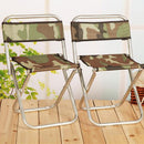 Outdoor Sports Folding Fishing Chair Camping Stool Beach Seat Furniture camo