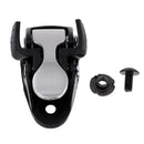 Inline Skating Spider Buckle Roller Skate Boot Clasp with Screw Nut Black