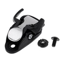 Inline Skating Spider Buckle Roller Skate Boot Clasp with Screw Nut Black