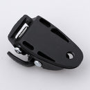 Inline Skating Spider Buckle Roller Skate Boot Clasp with Screw Nut Black