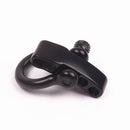 Adjustable Bow Shackle Stainless Steel For Paracord Survival Bracelet Black, Compact Design