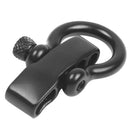 Adjustable Bow Shackle Stainless Steel For Paracord Survival Bracelet Black, Compact Design