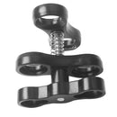 Diving Butterfly Clip Ball Joint Connector Arm Clamp Mount for Underwater Camera Torch Flashlight