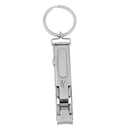 Stainless Steel Mini Nail Scissor Keychain Toenail Fingernail Cutter Clipper