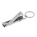 Stainless Steel Mini Nail Scissor Keychain Toenail Fingernail Cutter Clipper