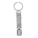 Stainless Steel Mini Nail Scissor Keychain Toenail Fingernail Cutter Clipper